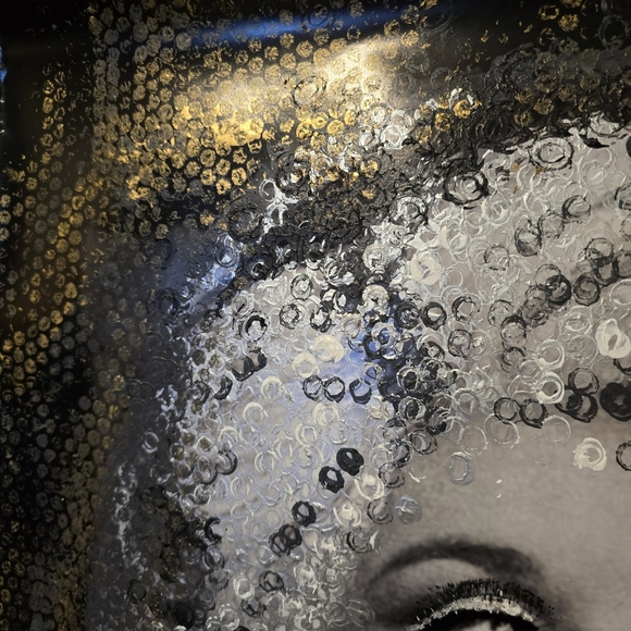 HANDCRAFTED Abstract Dolly Parton Painting HANDPAINTED HANDMADE Wall Art Decor - Picture 5 of 17